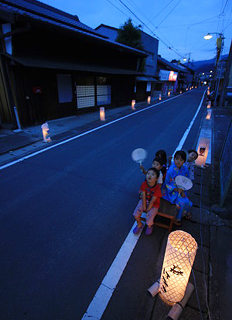 写真：森ほたる景観